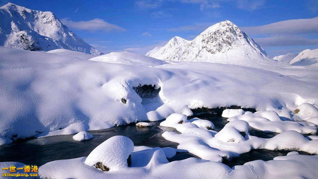 8. 蘇格蘭 格倫柯谷(Glen Coe)裡結冰的溪流.jpg