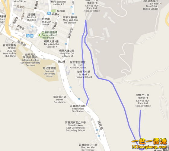20131014-西灣炮台晨運徑.jpg