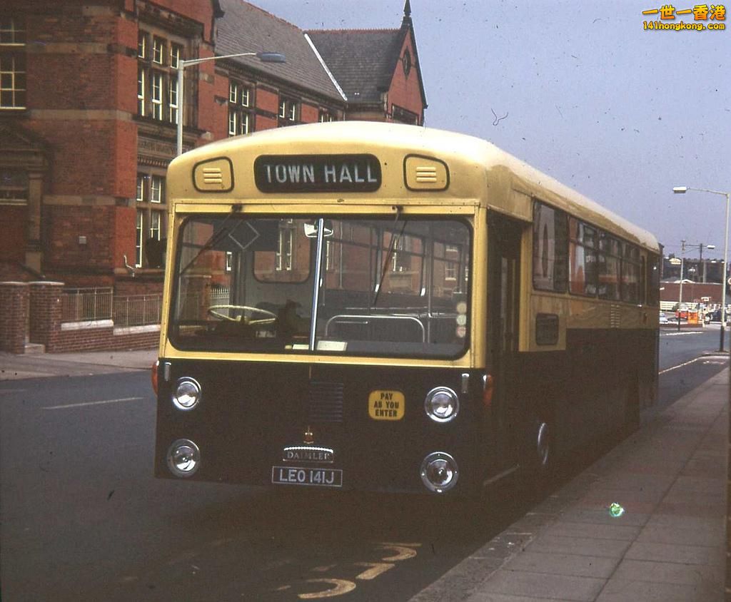 Daimler Fleetline -East Lancs Barrow CT1(LEO 141J).jpg