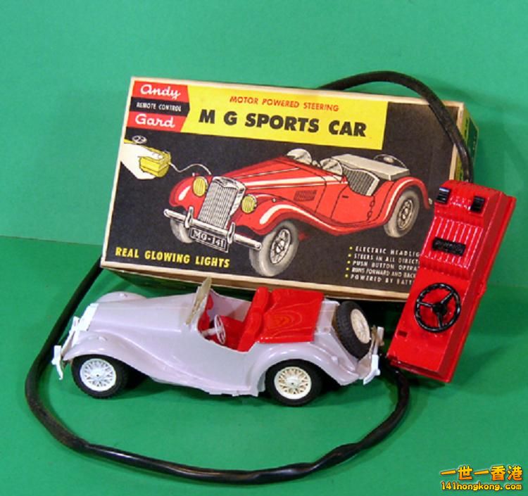 Andy Gard M G Sports Car No.141 Battery Operated Remote Control.jpg