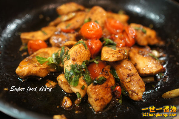 巴薩米克醋蕃茄羅勒煎雞柳08.jpg