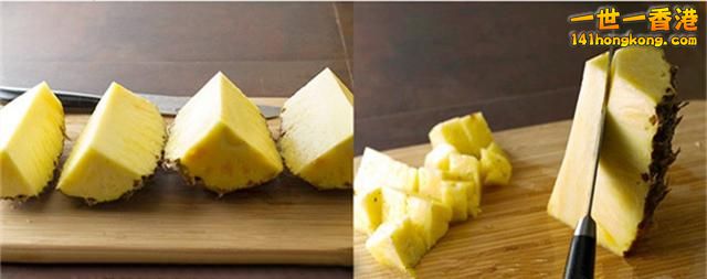 step 2 果肉再對半切開，然後把芯切掉.jpg