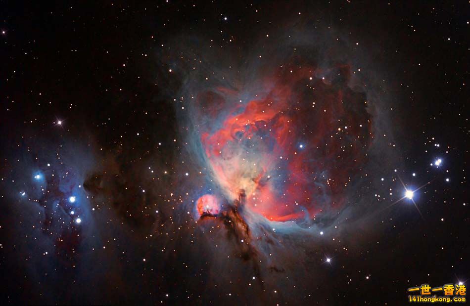 802   獵戶座星雲是宇宙中最亮的星雲，位於銀河系，距離地球大約1300光年.jpg.jpg