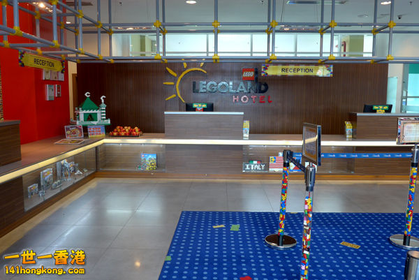 酒店都充滿LEGO