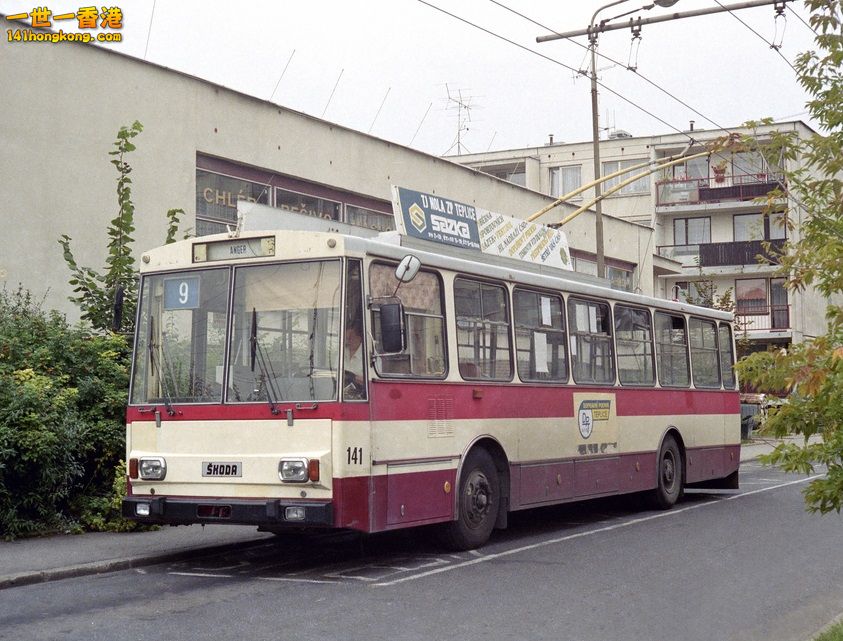 1995-09 Teplice Trolleybus Nr.141.jpg
