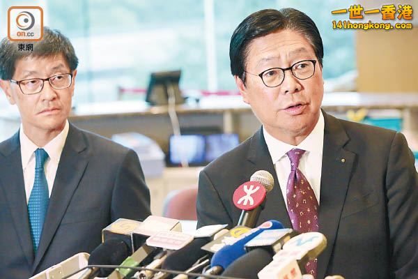 港鐵主席 馬時亨  否認港鐵蓄意隱瞞延誤.jpg