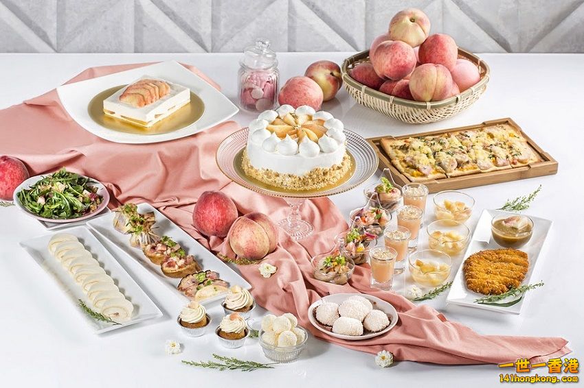 隆堡麗景酒店-日本白桃の戀下午茶自助餐  850.jpg