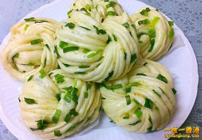 青蔥花捲饅頭.JPG