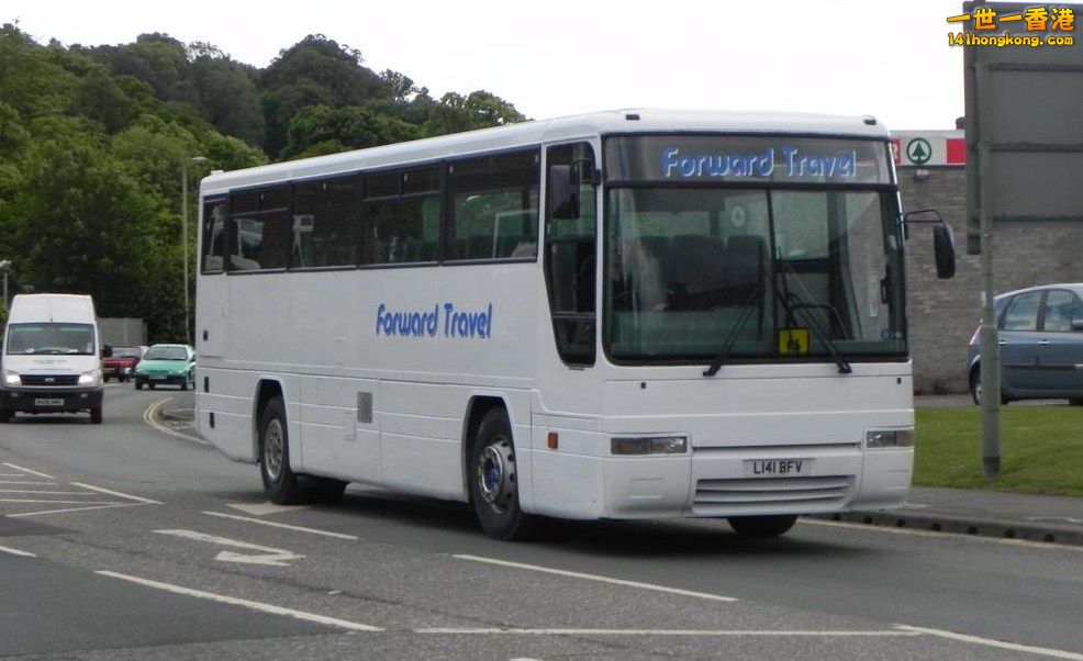 Forward Travel, Sampford Peverell (L141 BFV).jpg