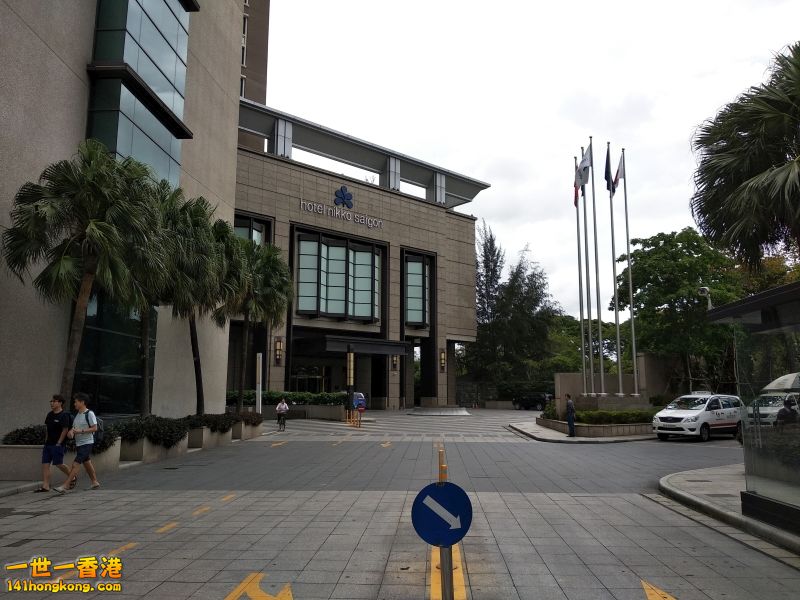 旁邊是日航酒店