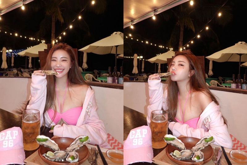 ▲黃琳性感香肩和大片肌膚一覽無遺。.jpg