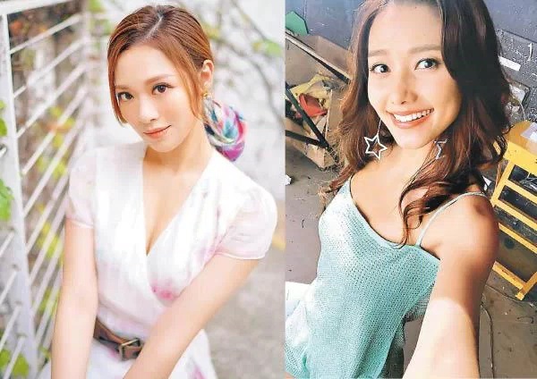 馮盈盈（左圖）與劉溫馨大派福利，各有各靚。.jpg