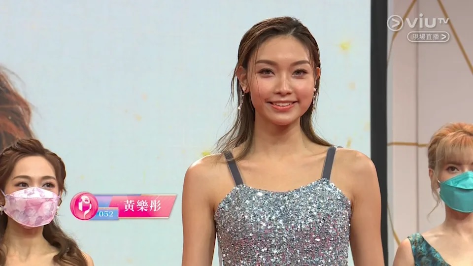 12 第六名黑妹－黄樂彤（《最後一屆口罩小姐選舉》截圖）.jpg