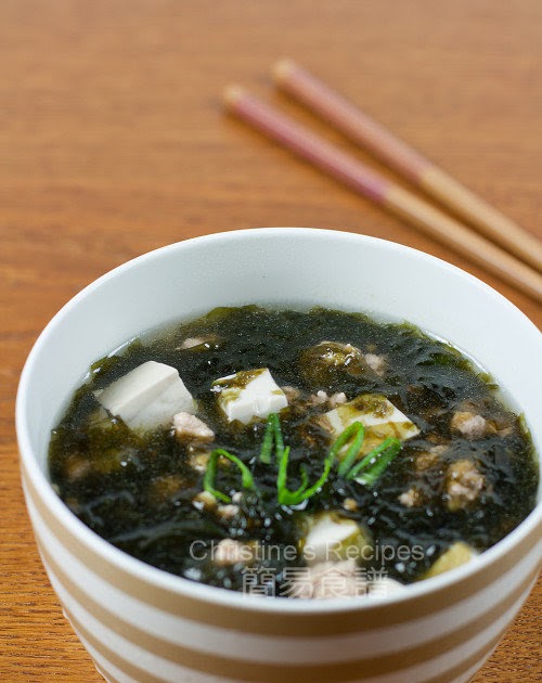 紫菜豆腐肉鬆湯 Sea Weed Tofu Soup01.jpg