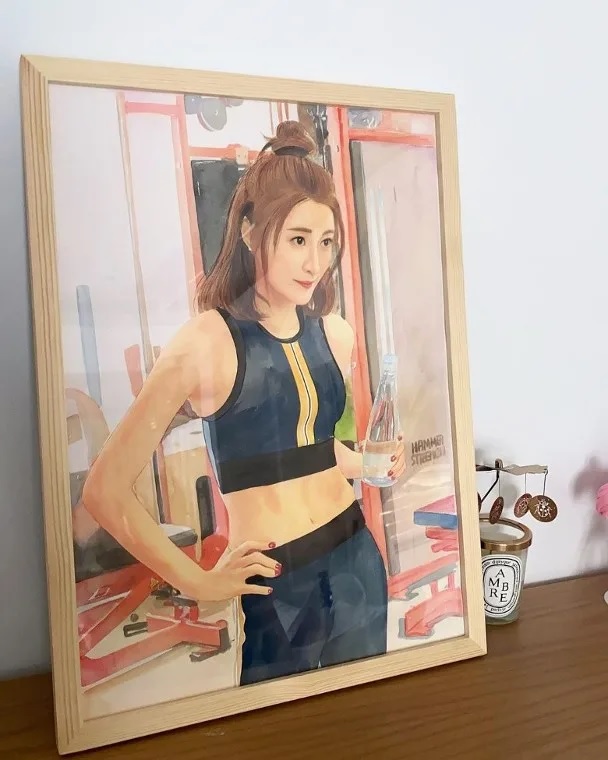 2 李龍基太太曾為林夏薇畫畫！.jpg
