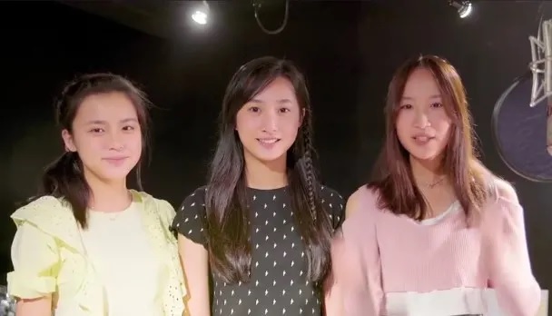 3姚婥菲（左起）、鍾柔美、詹天文一齊拍宣傳片。.jpg