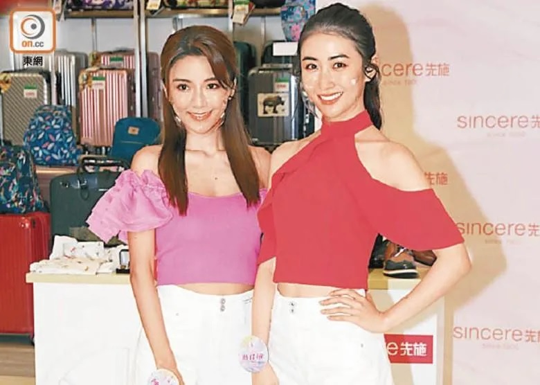 陳聖瑜（左）與戴佳敏注重皮膚保濕。.jpg