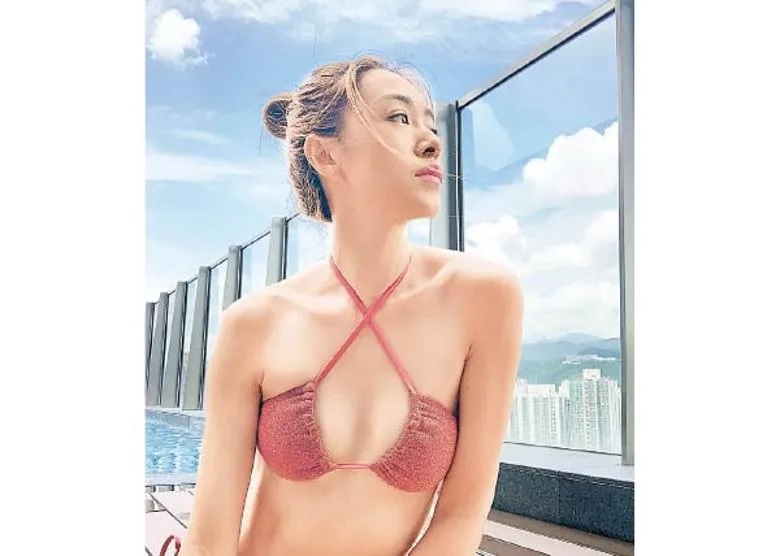 Odilia因家中爆水喉，暫住酒店順便抖抖。.jpg