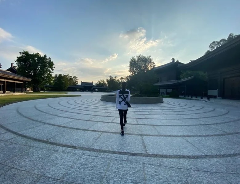 6 黃心穎去年都去過慈山寺洗滌心靈。.jpg
