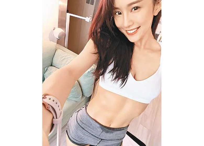 陳靜頻頻做運動，操出完美身材。.jpg