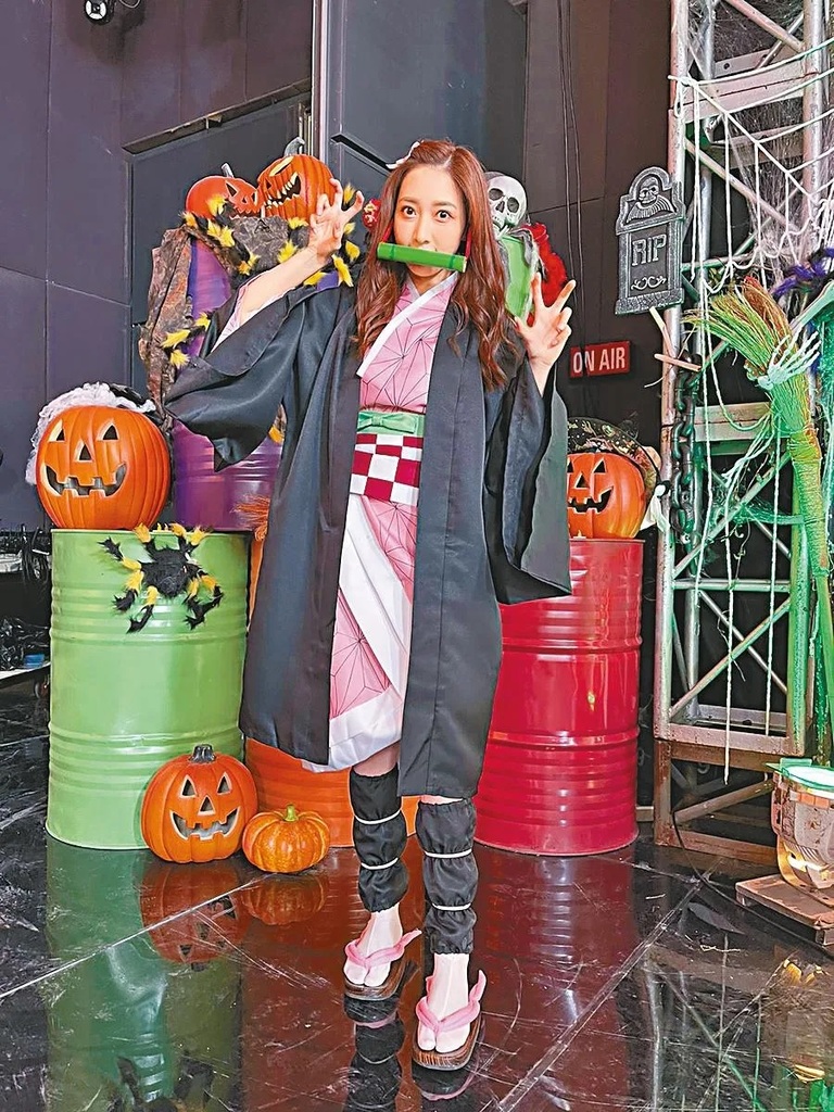 何依婷扮禰豆子，十分神似。.jpg