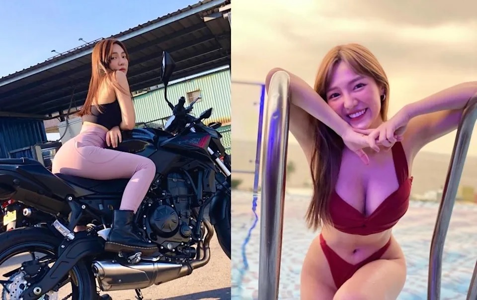 1 何美迷上女騎士魅力，期盼成為粉絲心中的重機女神。.jpg