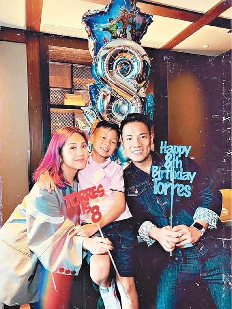 兒子到了上海讀書後，一家三口即多了樂聚天倫的時光。.jpg