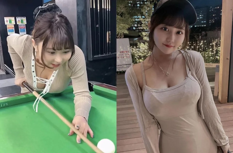 1 Nanacha因為身材太好，打撞球失誤粉絲也不在意。.jpg