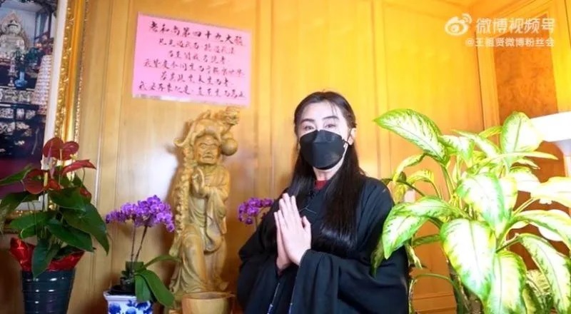 3 王祖賢素顏皮膚白皙透亮。（圖／翻攝微博）.jpg