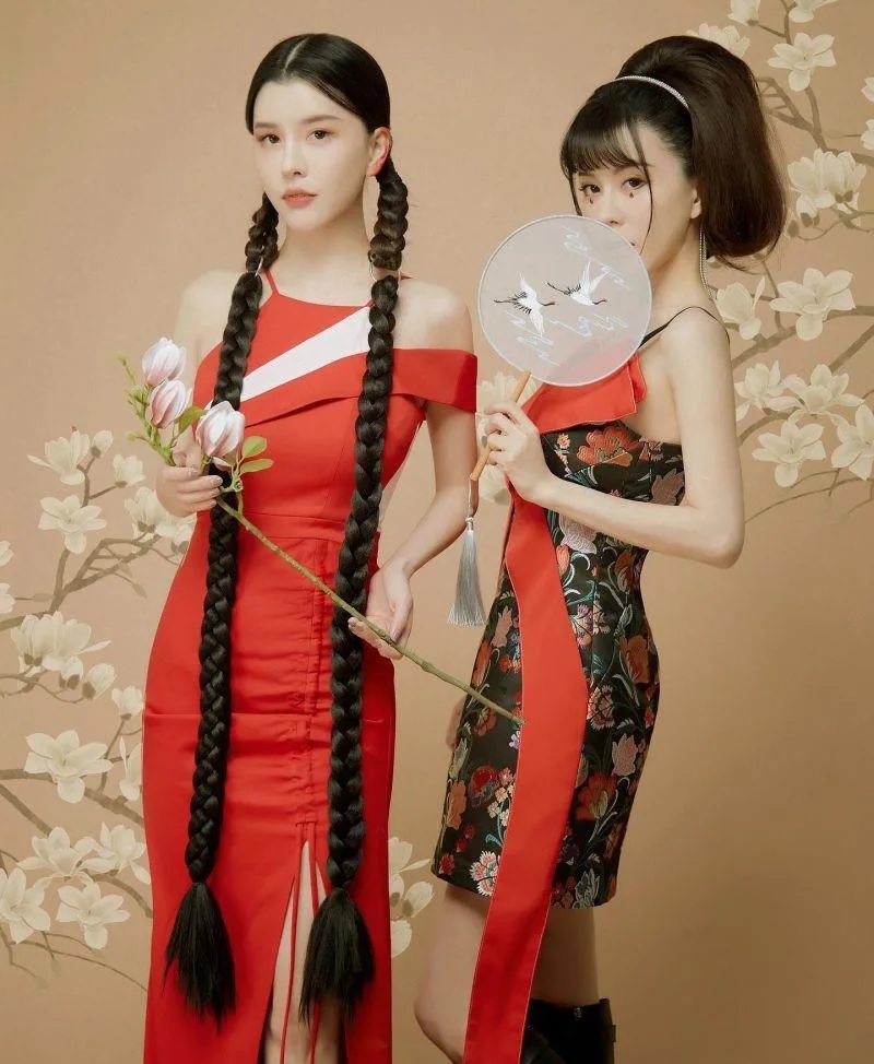 5 雖然姊妹倆都很瘦，但Yumi已經可以看到骨架。（圖／BY2 孫雨IG）.jpg.jpg