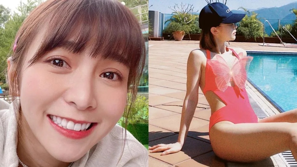 1 「木曜女神」溫妮放送泳衣福利。（圖／黃于恩 溫妮臉書）.jpg