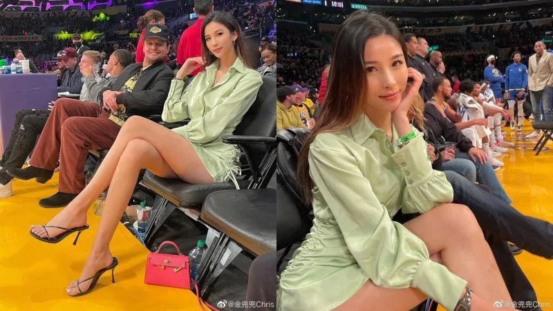 2 金兜兜除了球員以外，更和許多重量級大咖名人合照。（圖／金兜兜微博）.jpg.jpg