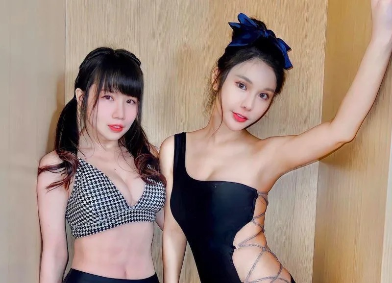 1 小帆（左）上好友琳妲節目分享「走光片外流」一事。（圖／翻攝小帆IG）.jpg.jpg