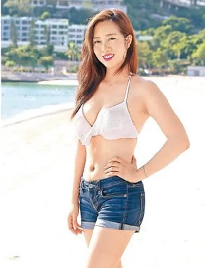 1 樣靚身材正的胡美貽最驚破相。.jpg