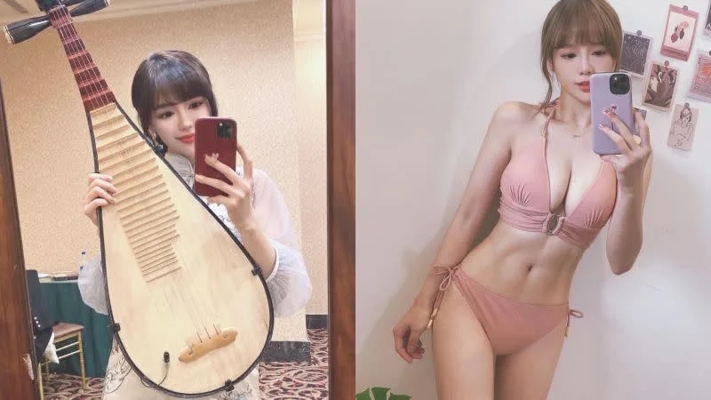 3 曾是無雙女團的丘涵，琵琶超厲害，也因此獲得許多廠商、企業邀約，尾牙、春酒等各大表演接到手軟。.jpg.jpg