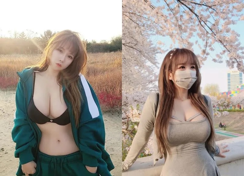 4 這名口罩妹真實身分是韓國網紅「Mika cho」，其IG有超過36萬粉絲追蹤。.jpg.jpg