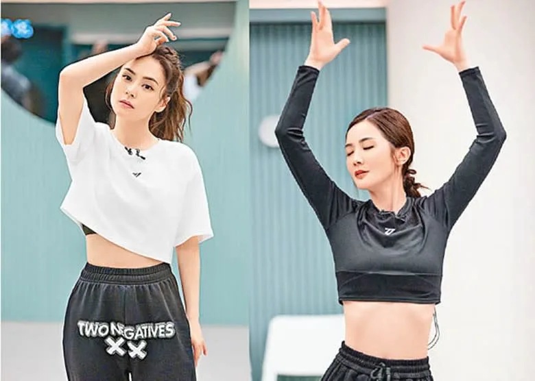 阿Sa與阿嬌為節目練舞，纖腰比舞姿更吸引！.jpg