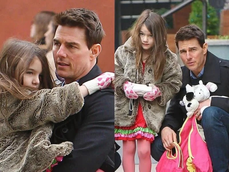 3 舒莉是湯姆克魯斯（右圖右）的掌上明珠。（圖／翻攝推特）.jpg