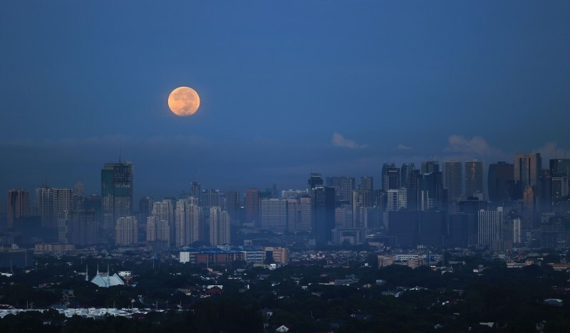 「超級月亮」搭配  菲律賓 , Metro Manila.jpg