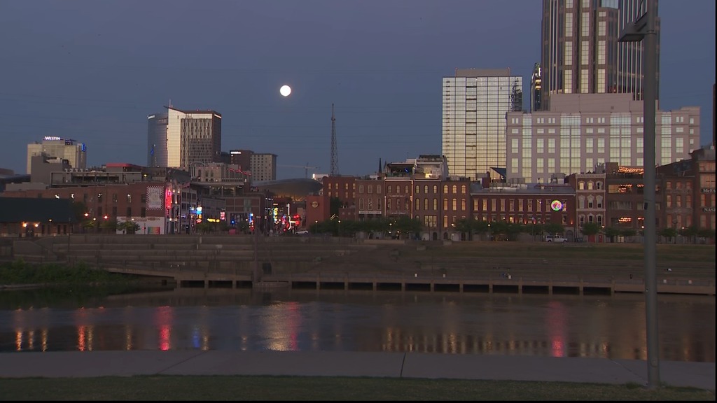 「超級月亮」搭配  納什維爾（Nashville）美國.jpg