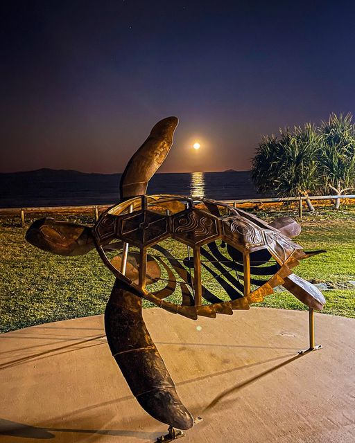 「超級月亮」搭配  福雷斯特海灘 (Forrest Beach)  , 昆士蘭州 (Queensland)  澳洲.jpg.jpg