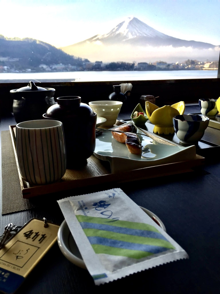 食住有富士山景