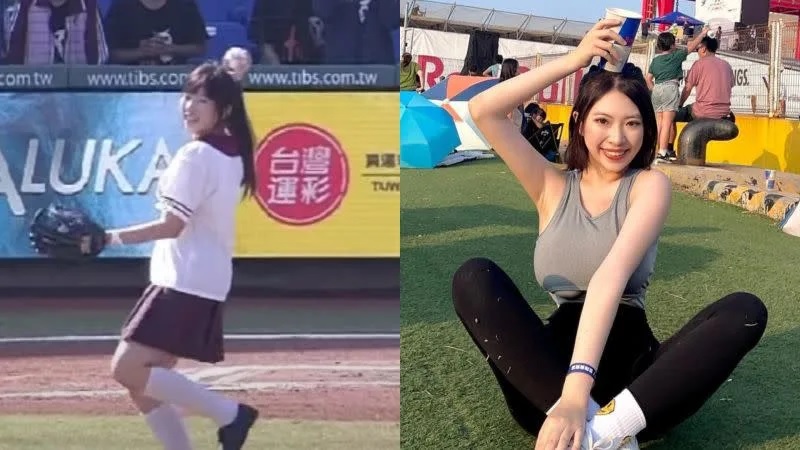 1 ▲2017年紅到國外的二壘妹，被網友們發現，目前是一名努力朝向啦啦隊邁進的YouTuber。.jpg.jpg