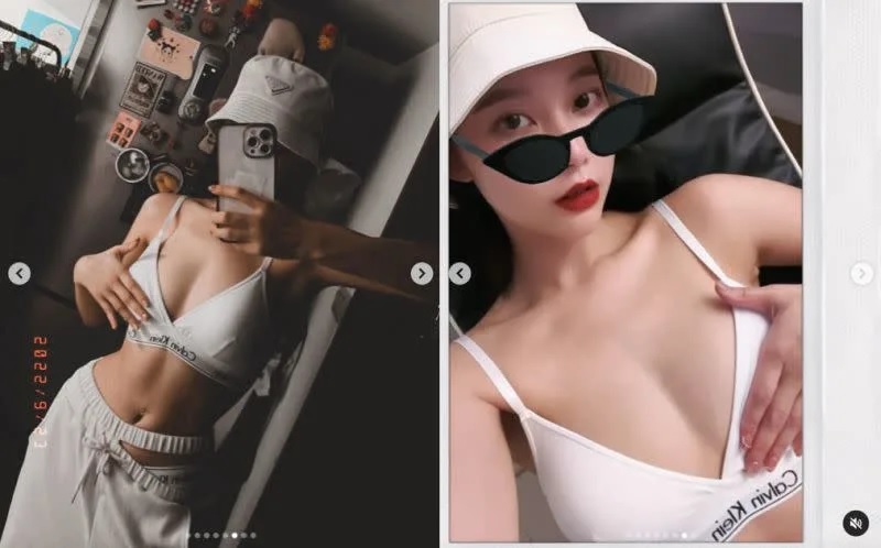 5 張香香回到家以後，還自摸D級雪乳，畫面引起遐想，讓網友鼻血狂噴。.jpg.jpg