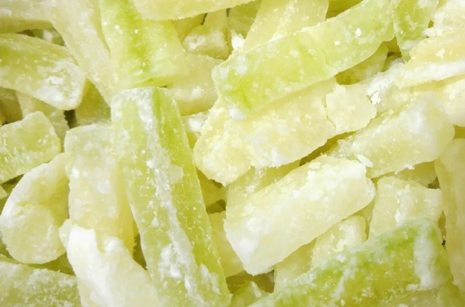 賀年食品卡路里第7位： 糖冬瓜、糖蓮藕.jpg