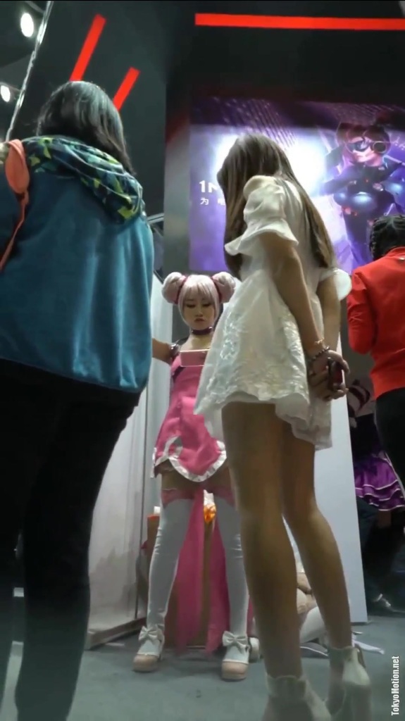 楚琰大小姐 hyper asian beauty white dress angel delicious body and legs upskirt_.jpg