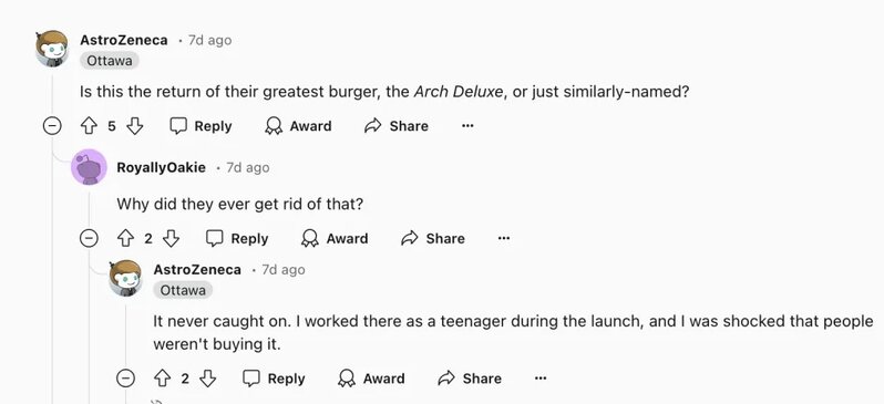 5  有網民質疑，Big Arch會否只是Arch Deluxe的再次回歸？.jpg