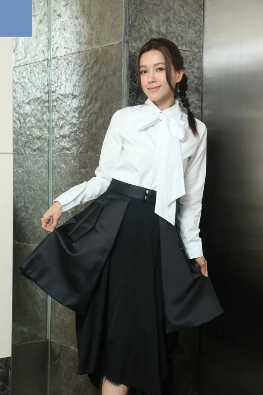 2 傅嘉莉遇到挫折不氣餒，努力進修演技，如今學有所成。.jpg