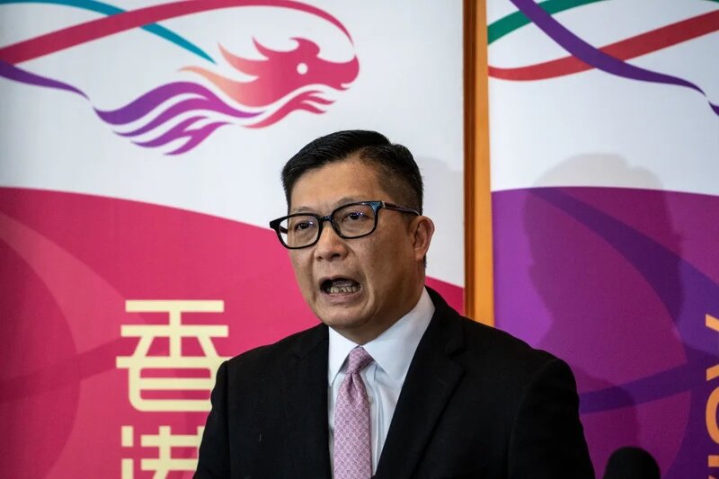 3 保安局局長鄧炳強就多次指美方為「黑社會」。.jpg