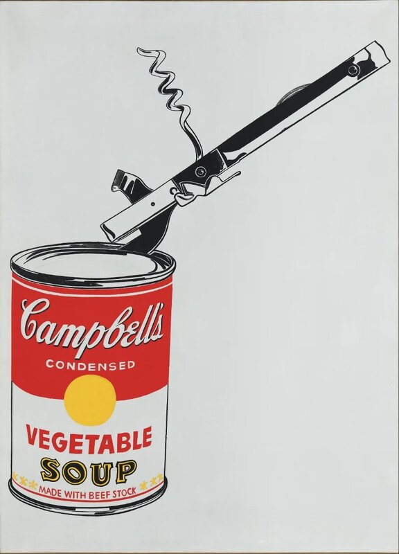 3 佳士得在 2017 年的一次拍賣會，Andy Warhol 《Big Campbell's Soup Can with .jpg